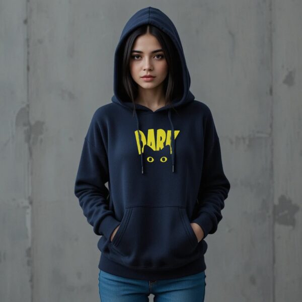 Sudadera bordada con  Сapucha unisex "Dark" - Imagen 2