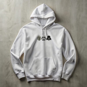 Sudadera bordada con capucha unisex "La Guerra de las Galaxias"