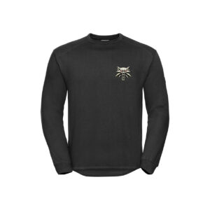 sudadera negra lobo